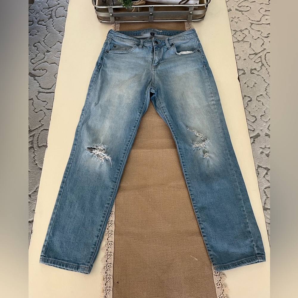 UNIVERSAL THREAD Mid Rise Boyfriend Crop
